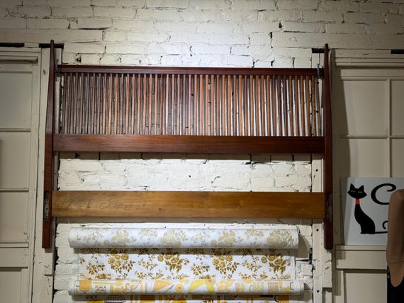 Oiled Walnut Full-Size Headboard by Kipp Stewart for Calvin Furniture, Circa 1954 - Please ask for a shipping quote before you buy.