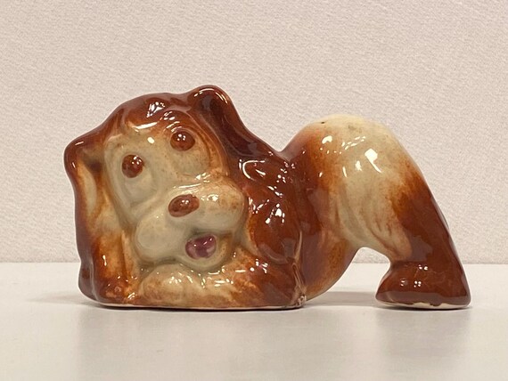 MCM Kitsch Puppy Planter/Toothpick Holder