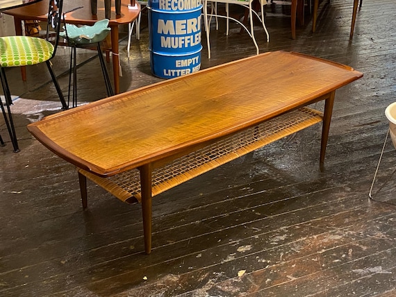 Danish Coffee Table by Poul Jensen for Selig, Circa 1960s - *Please ask for a shipping quote before you buy.
