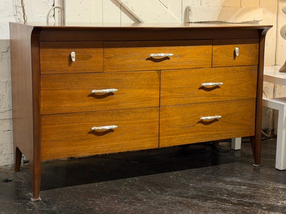 Seven Drawer Dresser by John Von Koert for Drexel's Profile Line, Circa 1955 - *Please ask for a shipping quote before you buy.