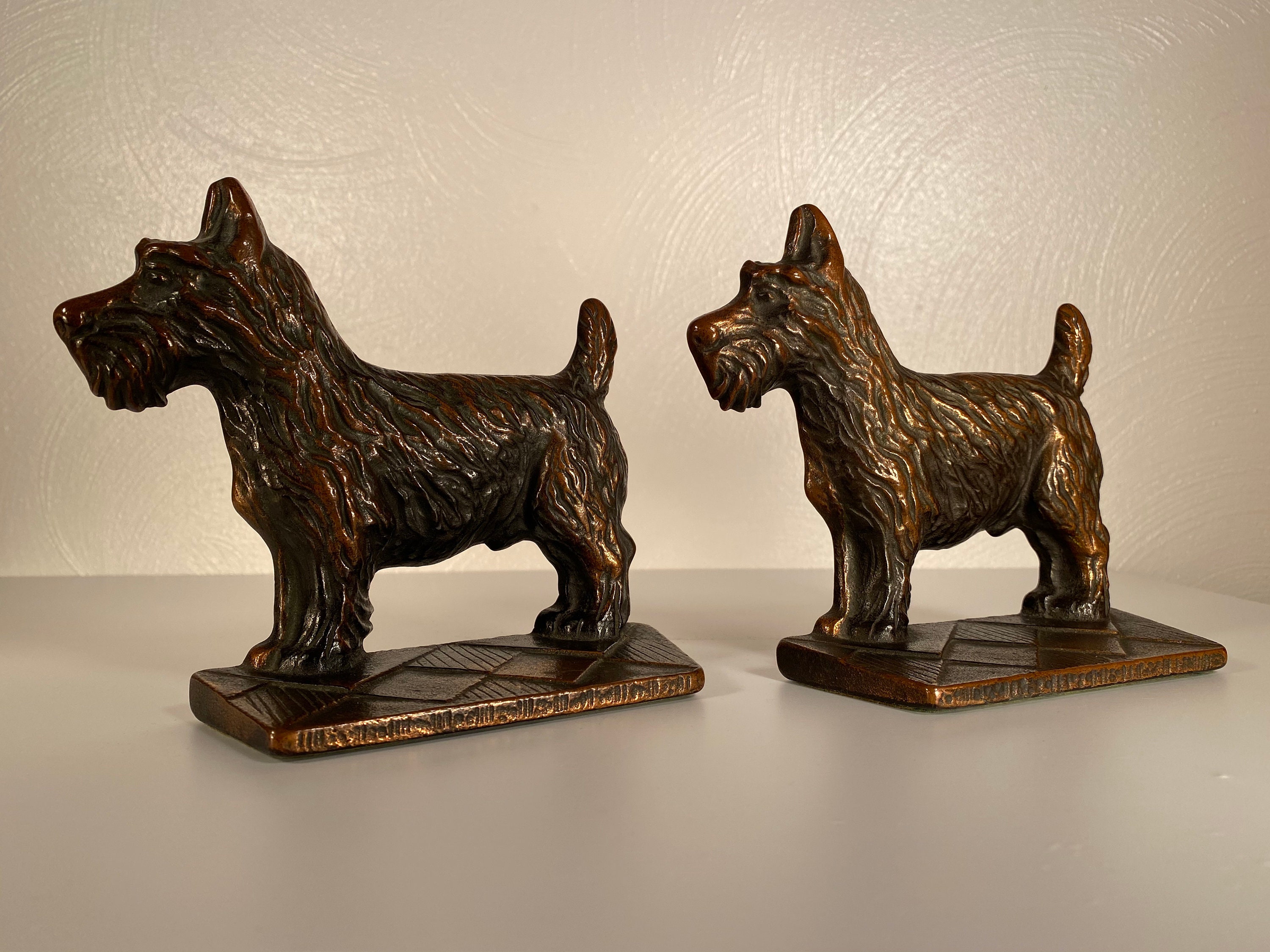 cast iron bookends