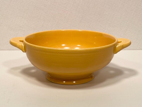 Fiesta Yellow Cream Soup Bowl