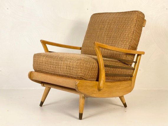 Rocking Lounge Chair by FOX MANUFACTURING COMPANY, Circa 1950s - *Please ask for a shipping quote before you buy.