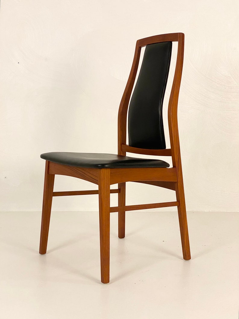 Set of 4 Teak Dining Chairs by Niels Koefoed, Circa 1960s Please ask for a shipping quote before you buy. image 7