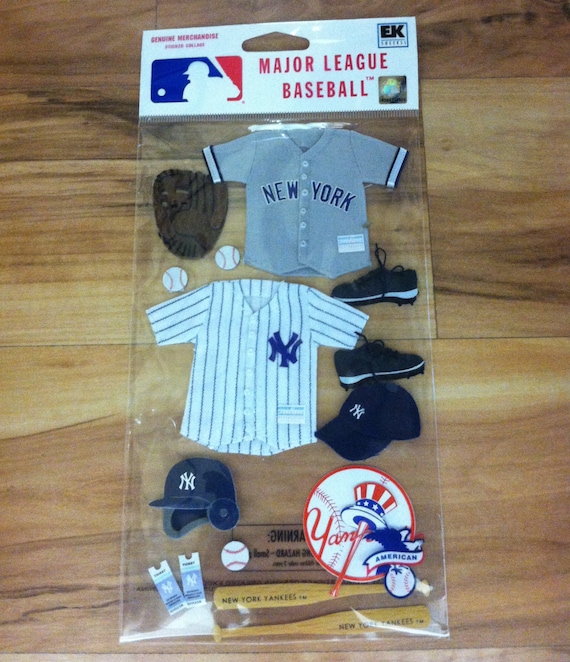 Jolee/'s EK Success MLB BOSTON RED SOX Scrapbook 3D Uniform Sticker Baseball