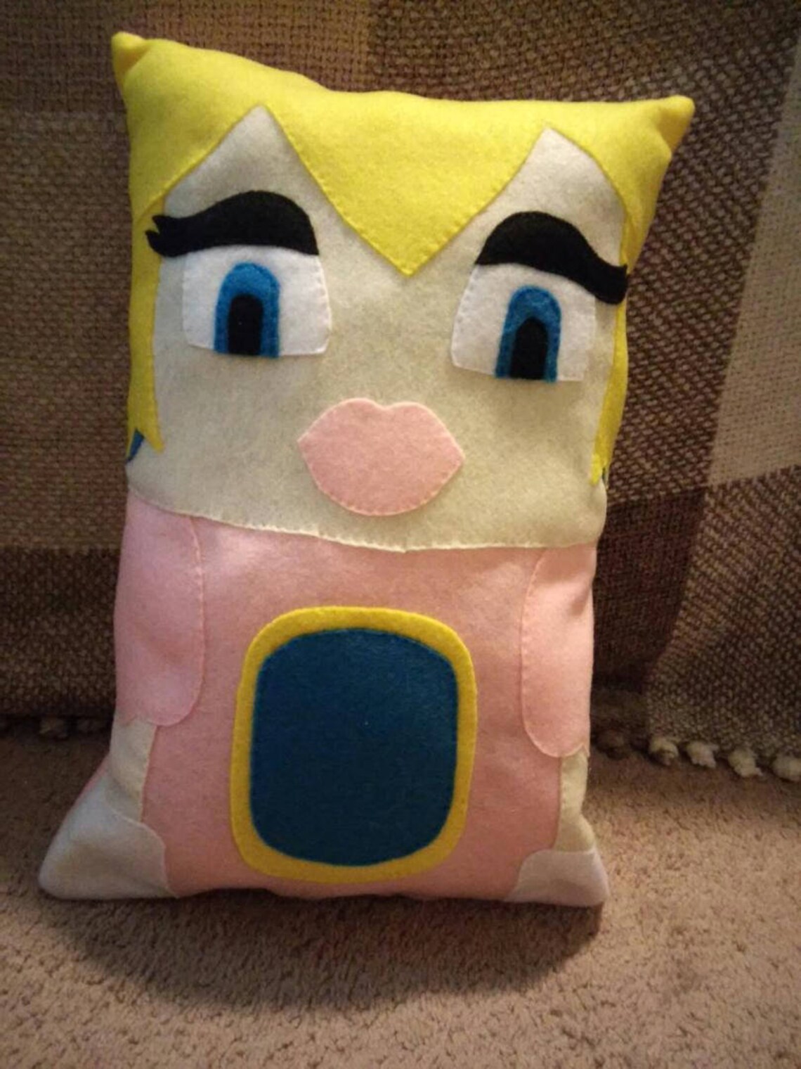 Princess Peach Pillow Etsy