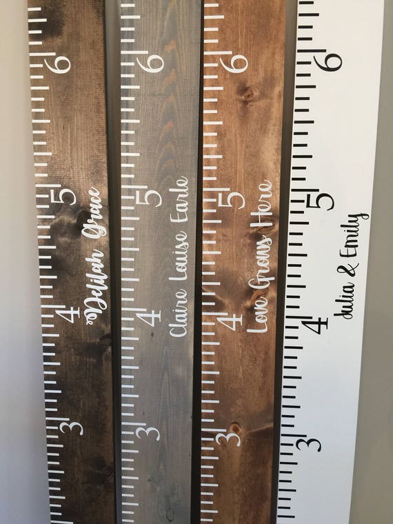 Personalized Wooden Growth Chart