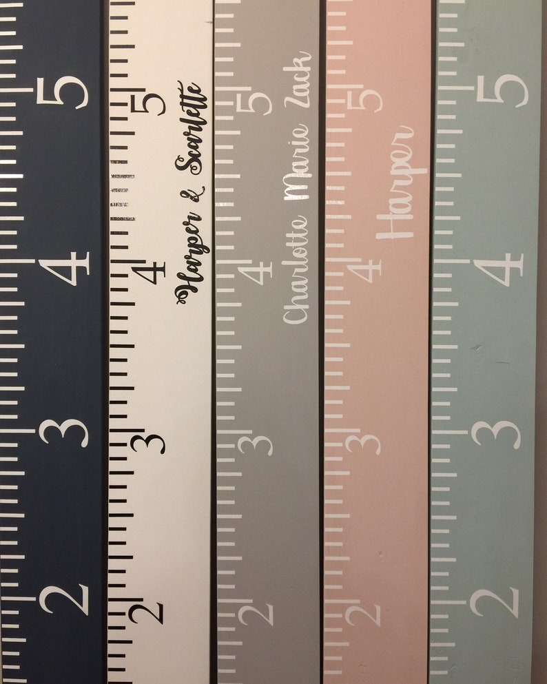 Giant Measuring Stick Growth Chart / Wooden Growth Ruler / Etsy
