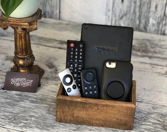Remote Control Box - Unplug Box - Electronics Box - Electronics Time Out - Family Time Out Box - Be Present Box -