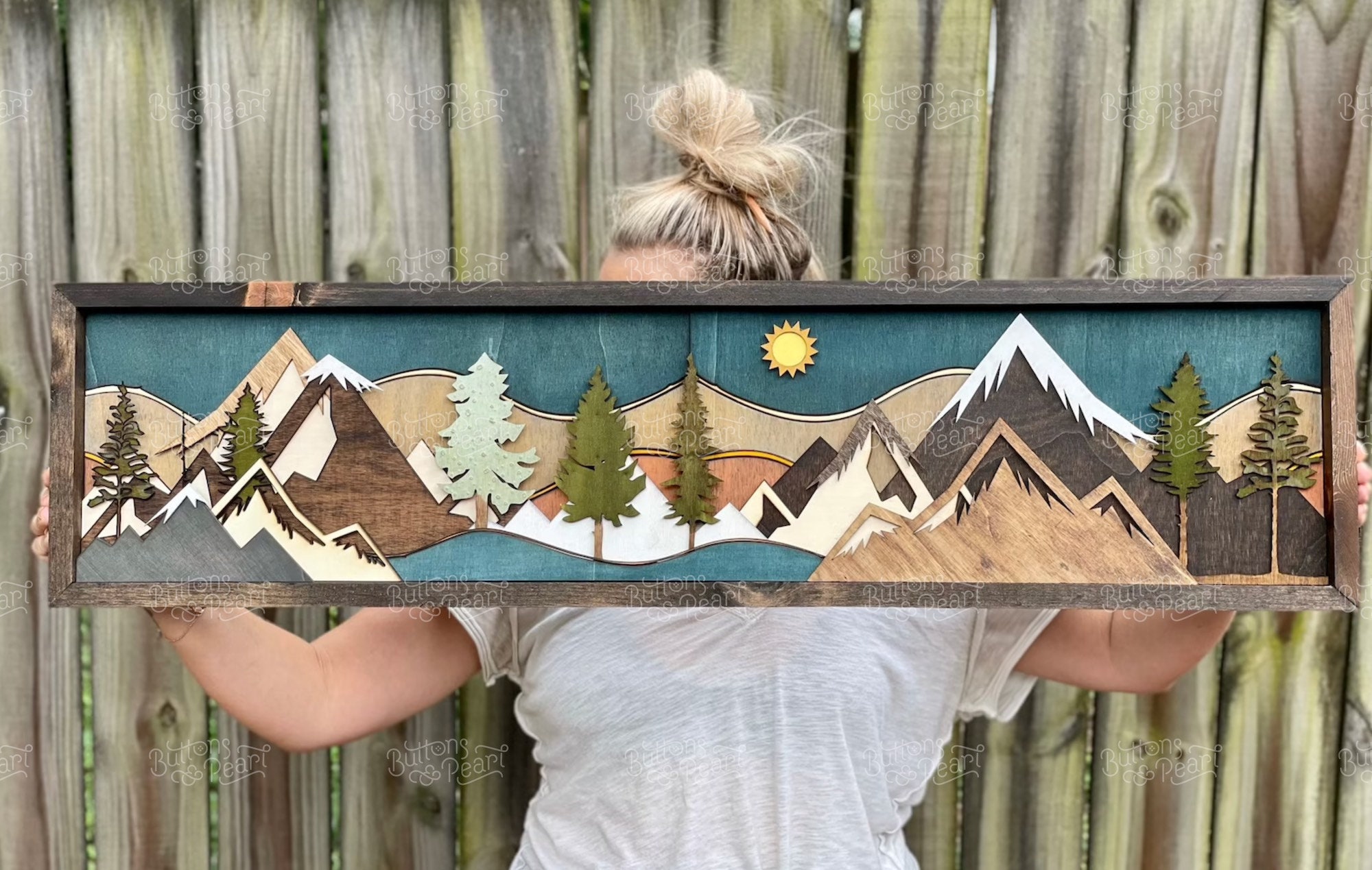 Wood Wall Art / Nursery Decor / Kid Room Decor / Wood Art / Etsy