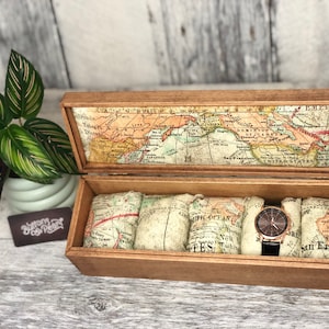 Sale / Watch Box / Watch Case / Five Watches / Watch Storage / Watch Organizer / Rectangle Box