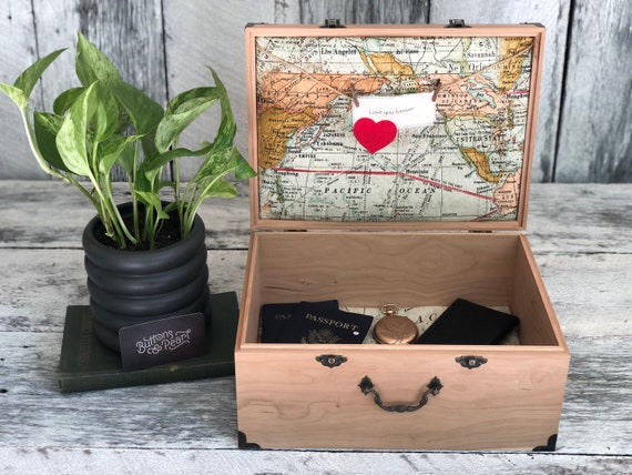 Memory Box Keepsake Box Letter Box Love Note Box Etsy