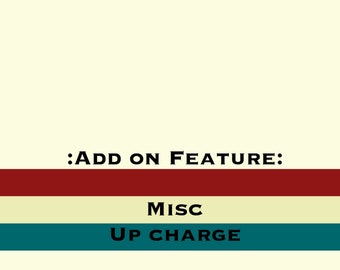 Up-charge