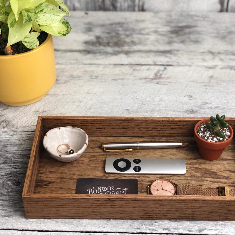 Wood Vanity Tray - Etsy
