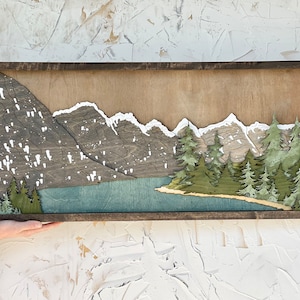 Lake Moraine - Mountain Wall Art - Banff - Wall Art - Mountain Landscape - Gift