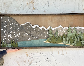 Lake Moraine - Mountain Wall Art - Banff - Wall Art - Mountain Landscape - Gift