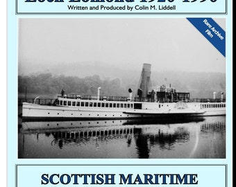 DVD Paddle Steamers of Loch Lomond 1816 - 1981 vintage ships ocean liners steamships Scotland Scottish History