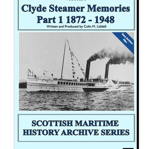 DVD Paddle Steamers - Clyde Steamer Memories Część 1 1872-1948 Szkockie statki Clyde vintage transatlantyki parowce Szkocja Historia