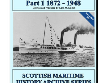DVD Paddle Steamers - Clyde Steamer Memories Part 1 1872-1948 Scottish Clyde vintage ships ocean liners steamships Scotland History