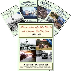 Box Memories of The Vale of Leven Alexandria Collection 1945-200 4 Disk Box Set SAVE Ten Pounds versus individual DVD volumes