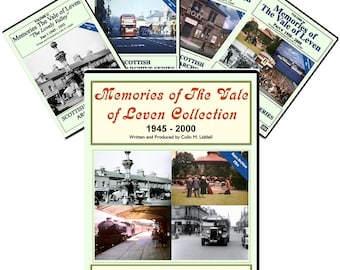 Box Memories of The Vale of Leven Alexandria Collection 1945-200 4 Disk Box Set SAVE Ten Pounds versus individual DVD volumes
