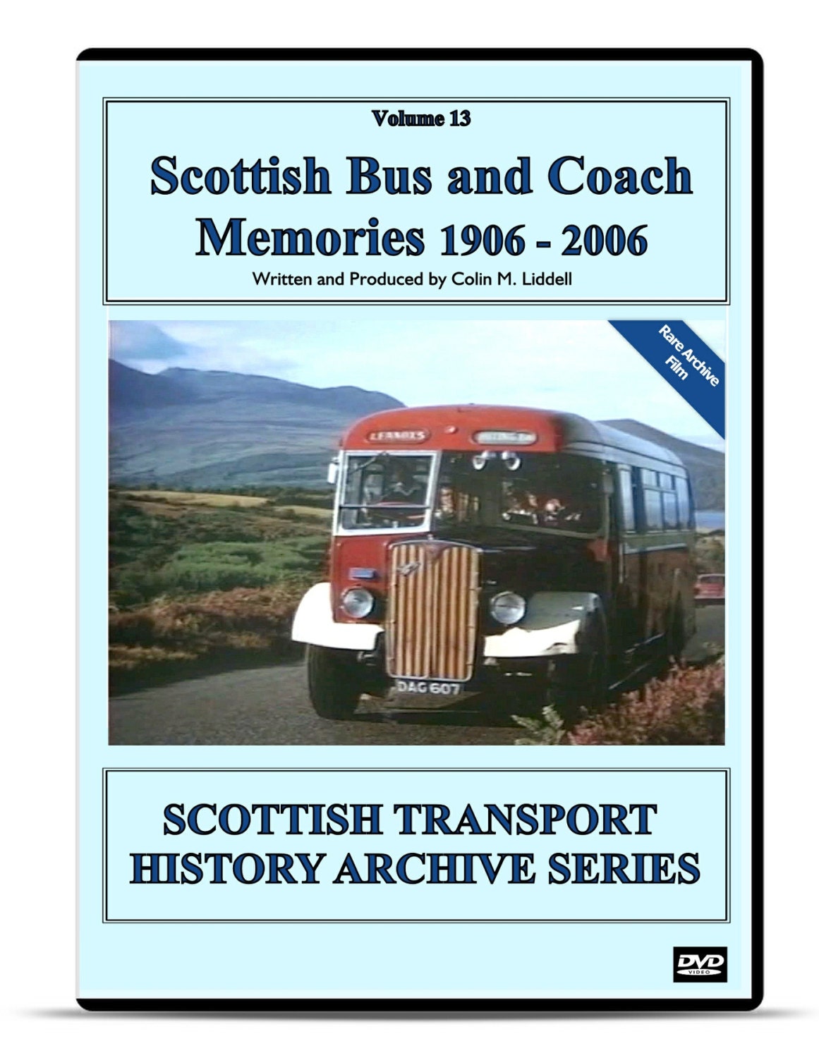 DVD Scottish Bus and Coach Memories 1906 - 2006 - Vintage Classic vehicles Scottish transport history