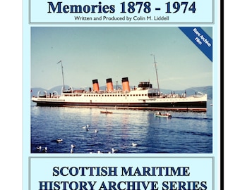 DVD West Highland Steamer Memories 1878-1974 Paddle Steamers and Steamships
