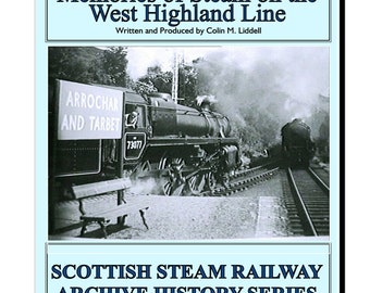 Dvd-dvd Memories of Steam on the West Highland Line - klassieke vintage stoomtrein spoorwegvervoersgeschiedenis