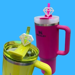Diamond Stanley Straw Topper | 20/30/40oz Stanley straw size
