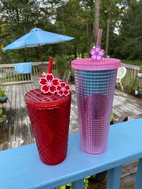 Stanley Tumbler Cup Straw Topper Stanley Cup Accessory Straw Buddy Straw  Charm Straw Decoration 3D Printed Pink 