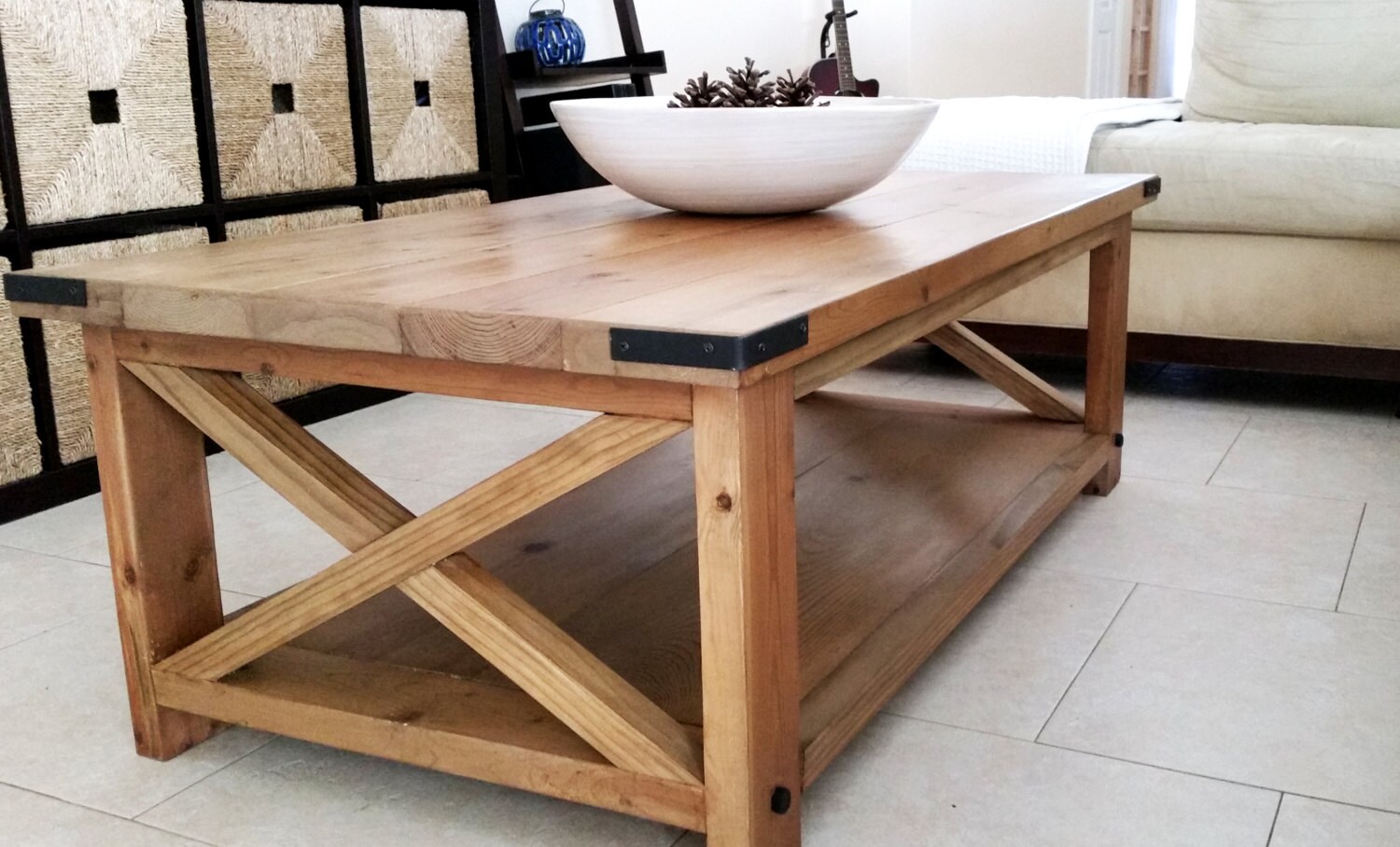 Custom Rustic Farmhouse Coffee Table Etsy