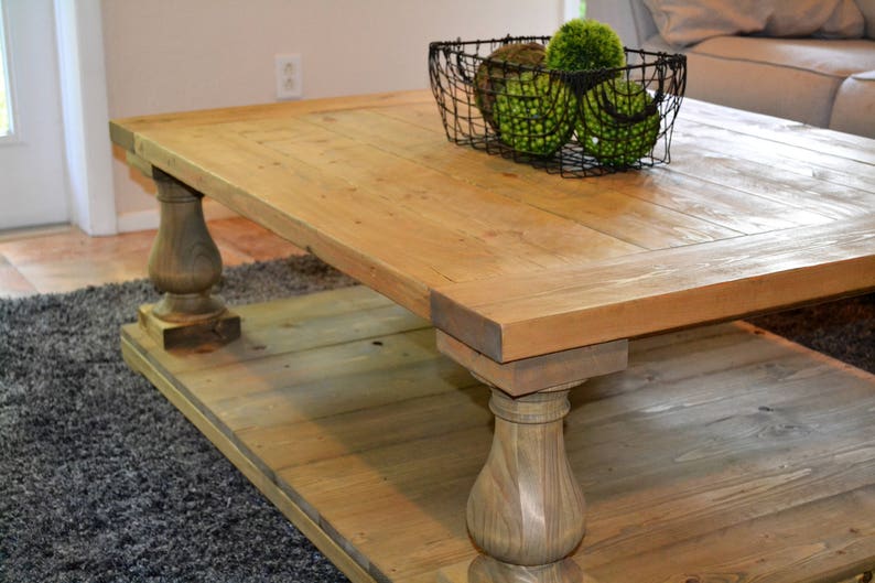 Balustrade Farmhouse Coffee Table image 2