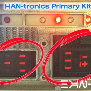 HAN-tronics Primary Panel LED Kit - Han in Carbonite