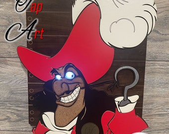 Captain Hook (Peter Pan) - Villain Tap Art