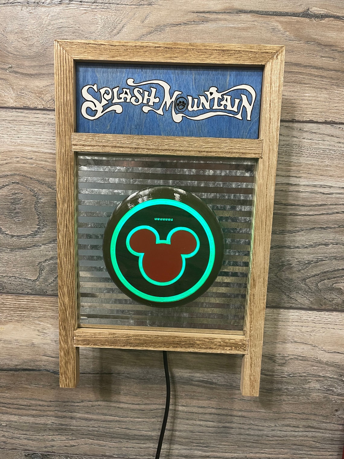 Splash Mountain Washboard Touch Point Magic Band Scanner Etsy