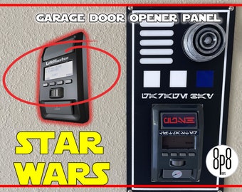 Star Wars Garage Door Opener Cover Panel