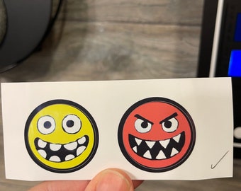 Megabot Sticker Faces