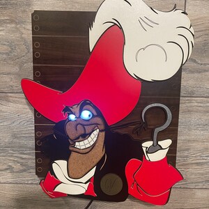 Captain Hook Peter Pan Villain Tap Art image 2