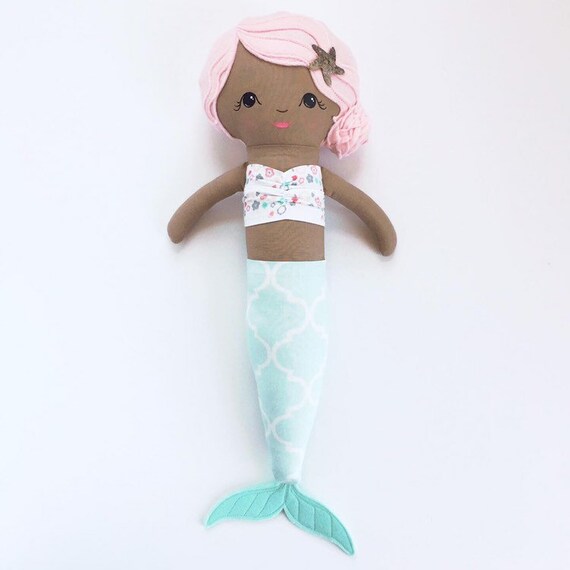 mermaid plush doll