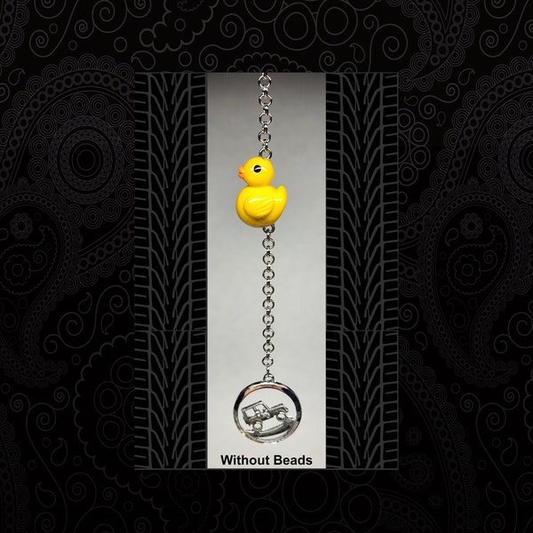 Duck Rear View Mirror Charm | Duck Charm | Duck Decor | Car Accessory | Car Charm | Ducking Charm | Ducked | Duck Suncatcher