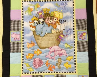 Items Similar To Baby Quilt Baby Quilt Panel Western Baby Quilt