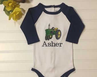 john deere baby grow