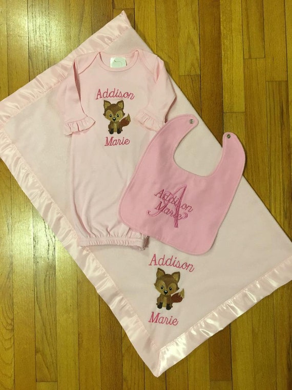 etsy custom baby blanket