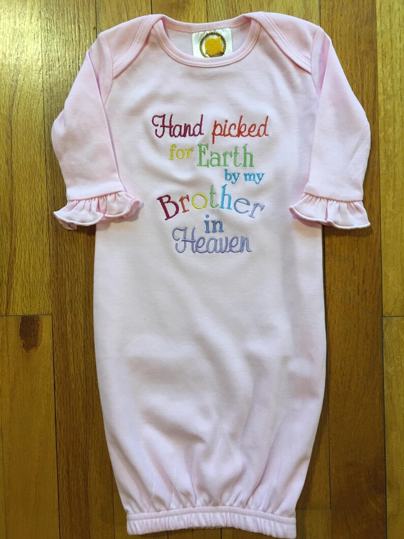 Personalized Baby Gown/baby Gown for Boy or Girl/hand Picked Etsy
