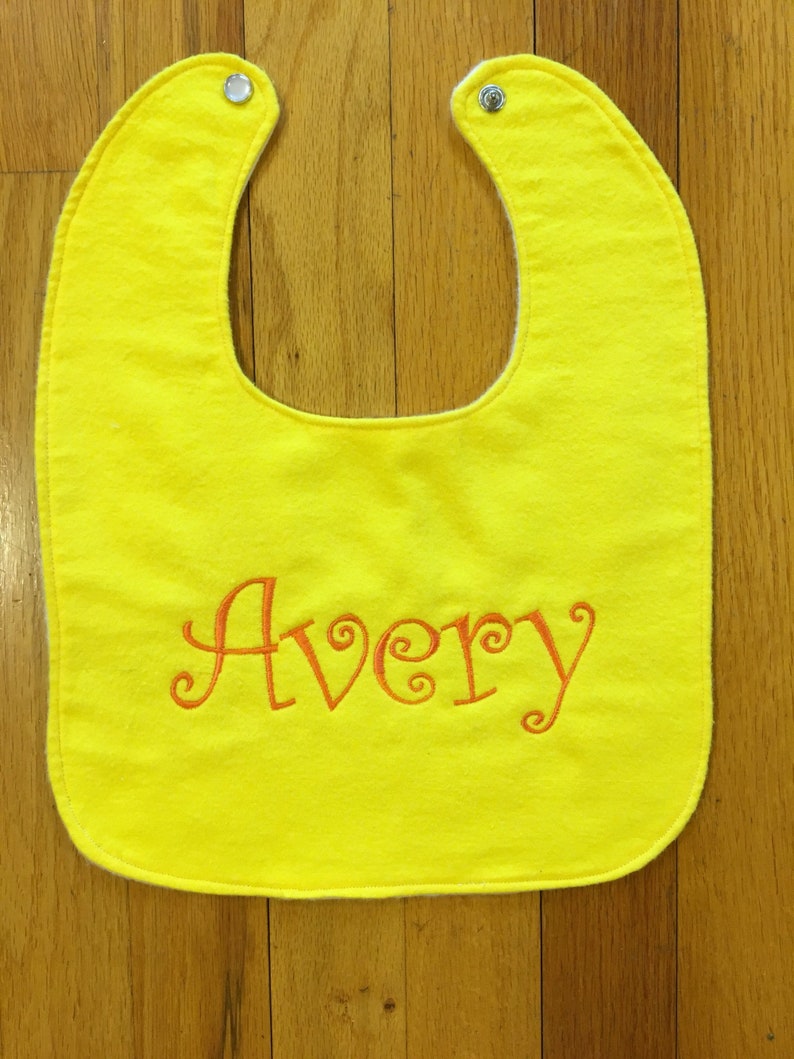 Baby Bib/Personalized Baby Bib for Baby Boy or Girl/Monogram Etsy