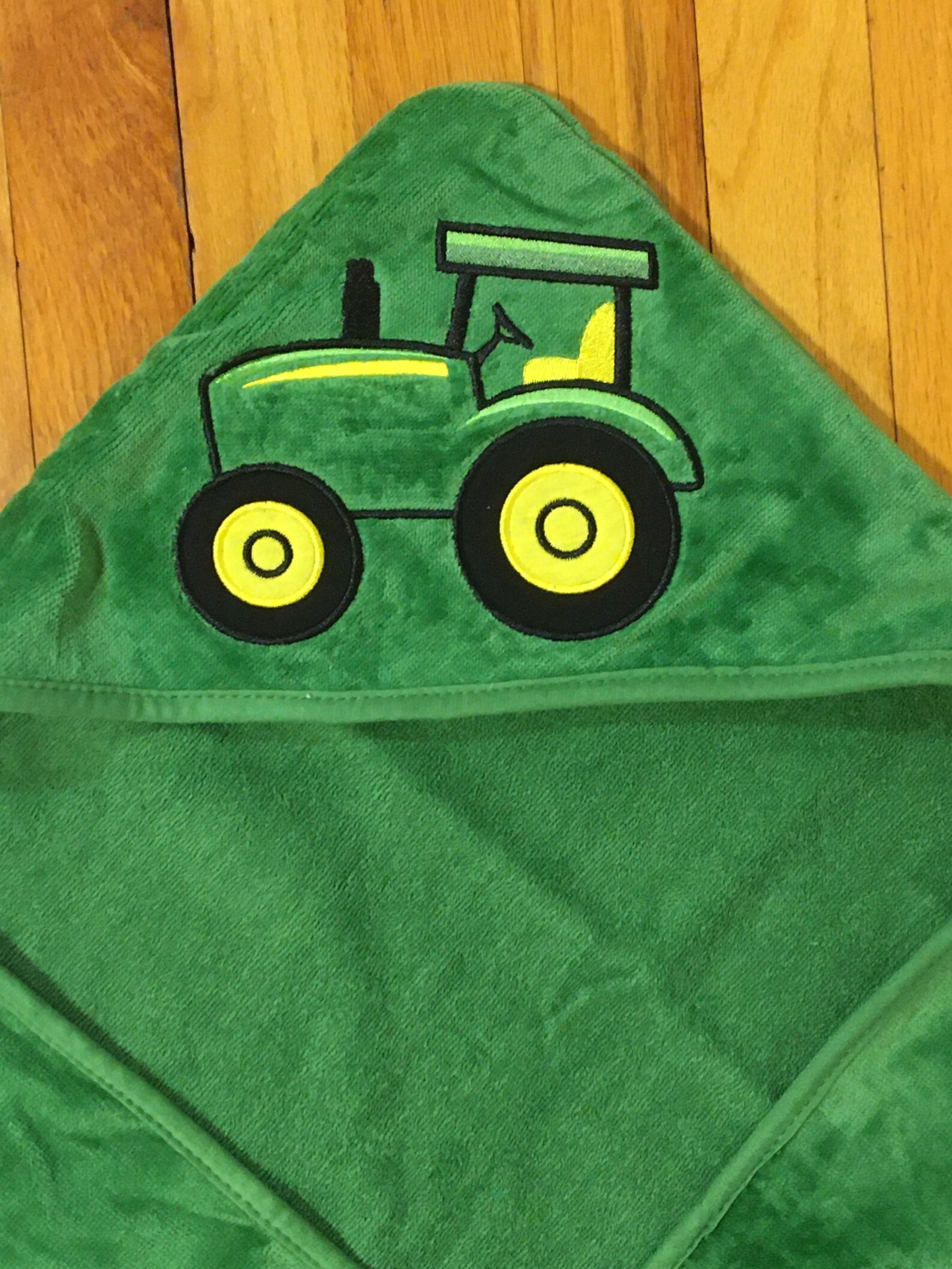 Hooded Bath Towel/Personalized Hooded Bath Towel/John Deere Etsy