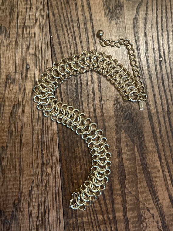 VTG KJL Kenneth Jay Lane Designer Gold Tone Vinta… - image 6