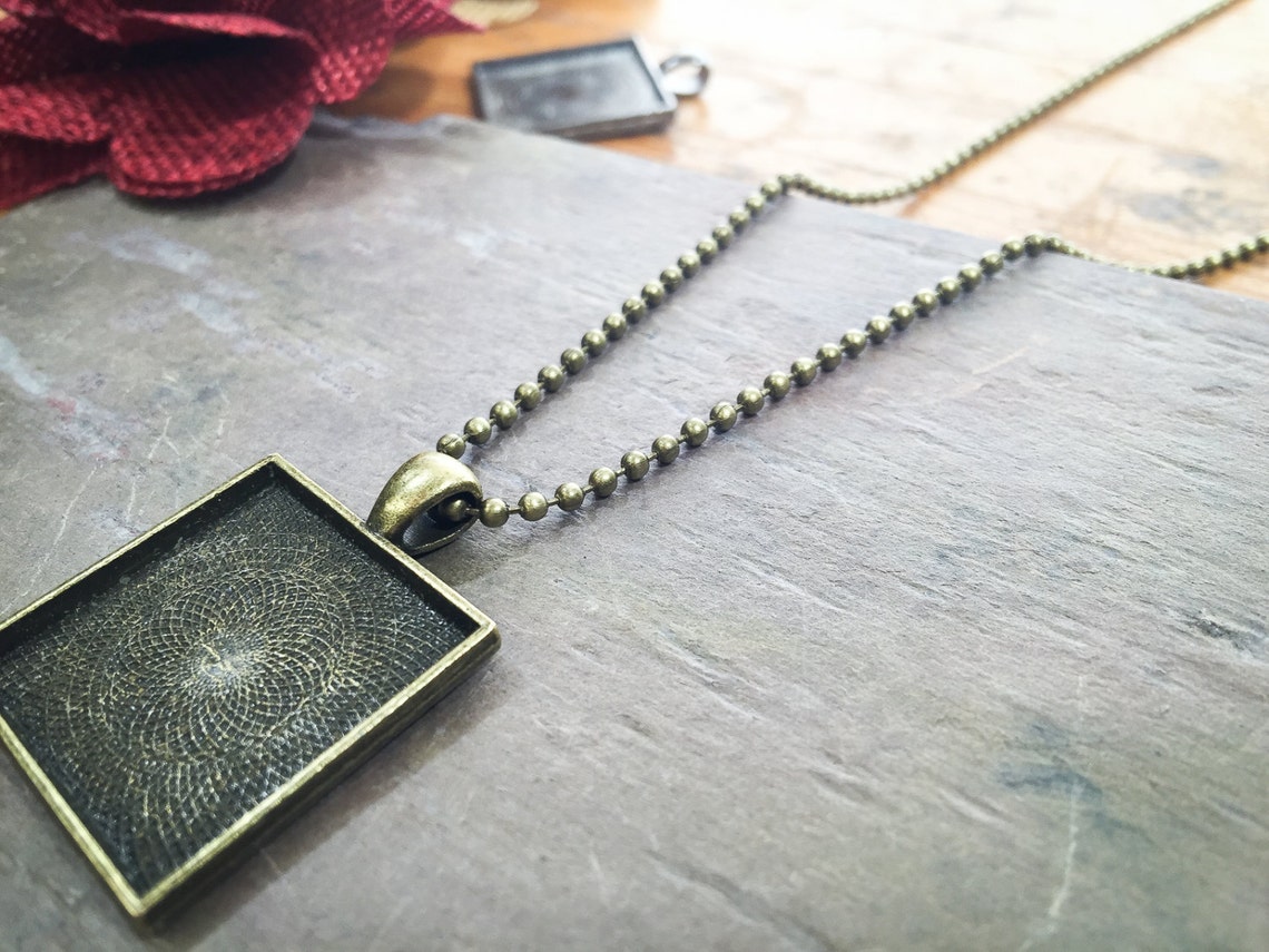 20 Antique Brass BALL Chains / 2.4mm / Bulk Necklace Chain / Etsy