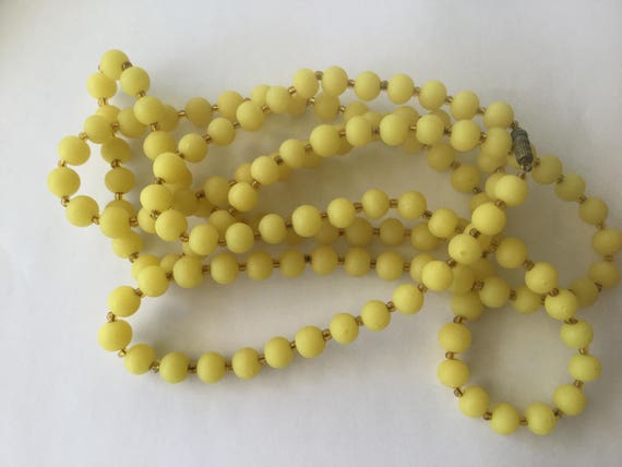 Antique Vintage Italian Necklace Yellow Gold Jade… - image 4