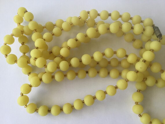 Antique Vintage Italian Necklace Yellow Gold Jade… - image 5
